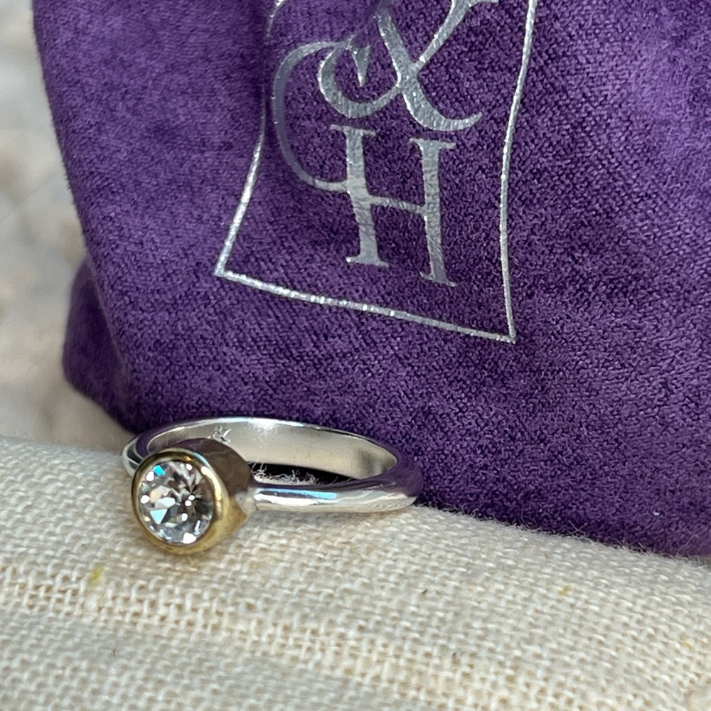 Grace & Heart Sterling Silver “Nova” Ring
